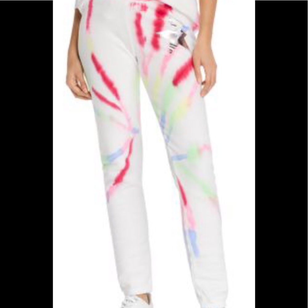 Lauren Moshi-Aqua Rainbow Star sweats